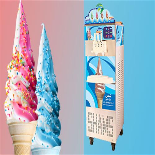 دستگاه بستنی ساز سه قیفه مدل سناتور شمس